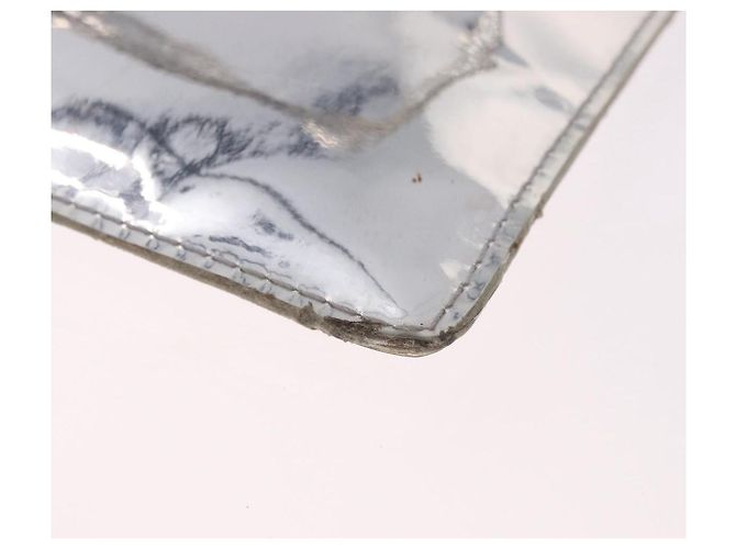 LOUIS VUITTON Monogram Miroir Pochette Platt Pouch Silver M95277 LV Auth bs36152 Plata - vista 18