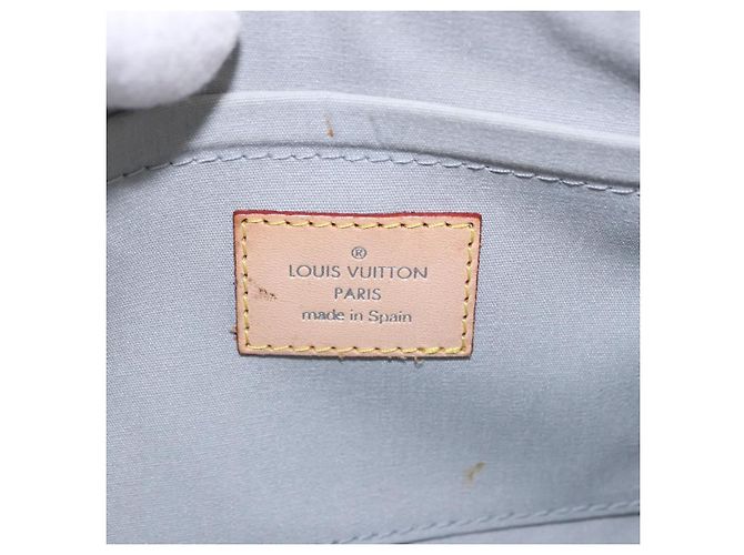 LOUIS VUITTON Monogram Miroir Pochette Platt Pouch Silver M95277 LV Auth bs36152 Plata - vista 19