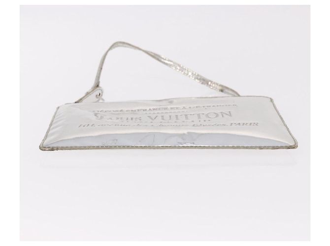 LOUIS VUITTON Monogram Miroir Pochette Platt Pouch Silver M95277 LV Auth bs36152 Plata - vista 7