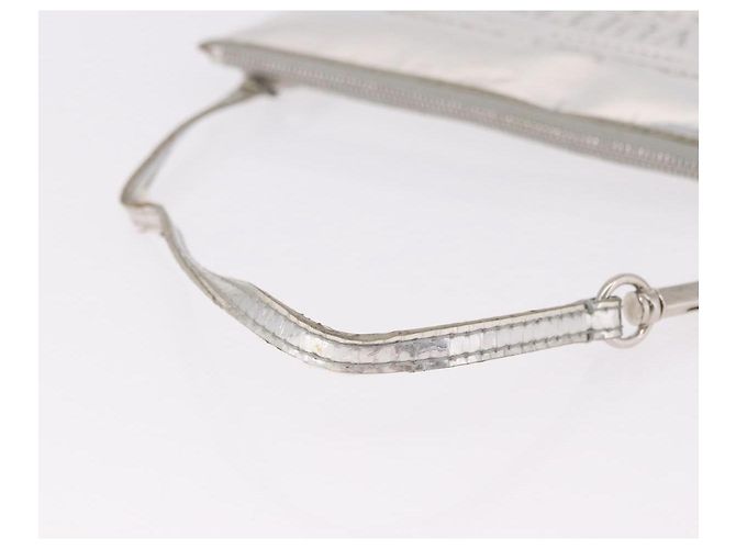 LOUIS VUITTON Monogram Miroir Pochette Platt Pouch Silver M95277 LV Auth bs36152 Plata - vista 9