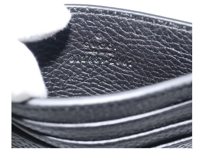 GUCCI Tarjetero GuccissimaGG Negro 812681 Auth 192847M - vista 11
