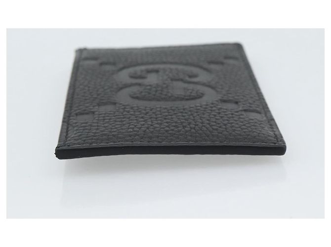 GUCCI Tarjetero GuccissimaGG Negro 812681 Auth 192847M - vista 3
