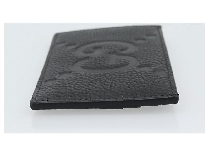 GUCCI Tarjetero GuccissimaGG Negro 812681 Auth 192847M - vista 4