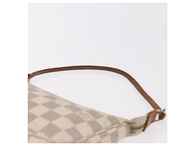 LOUIS VUITTON Damier Azur Pochette Accessoires Pouch N51986 LV Auth 192016 - vista 14