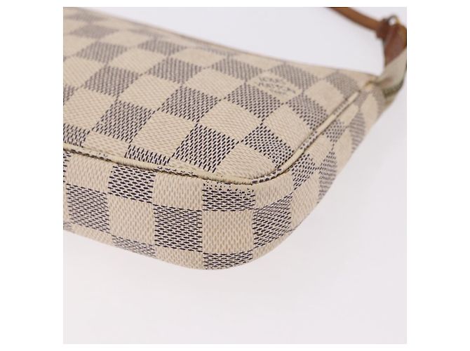 LOUIS VUITTON Damier Azur Pochette Accessoires Pouch N51986 LV Auth 192016 - vista 16