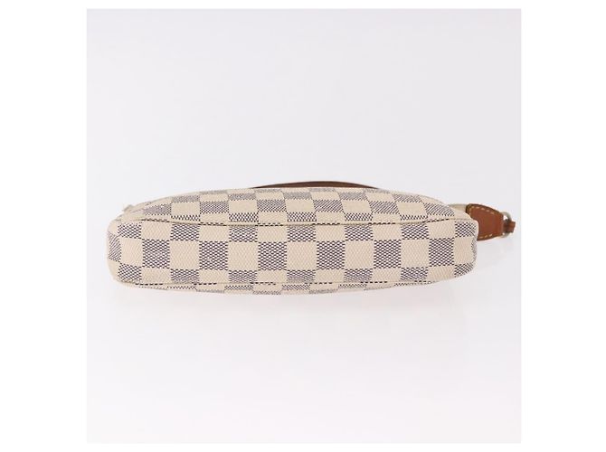 LOUIS VUITTON Damier Azur Pochette Accessoires Pouch N51986 LV Auth 192016 - vista 7