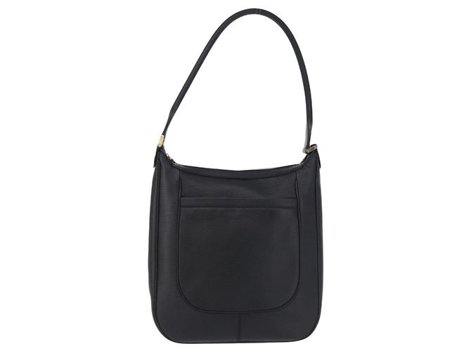 Borsa a Spalla LOUIS VUITTON Epi Sarabah Noir nero M58962 LV Auth 192210V - vista 13