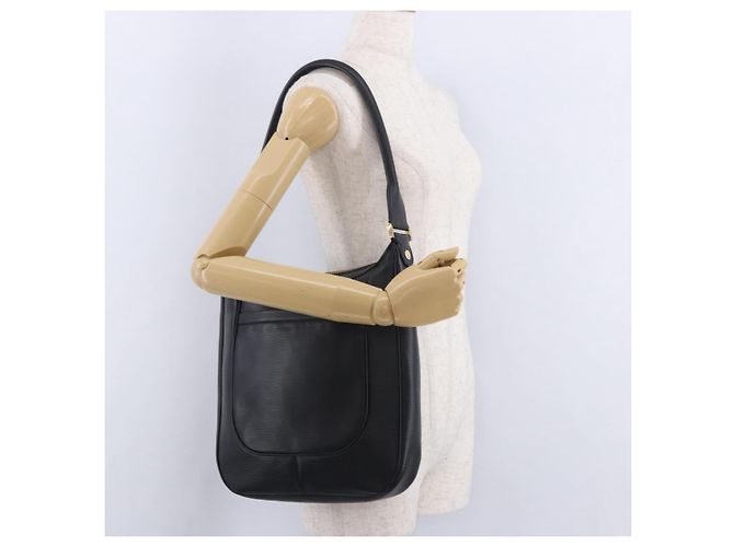 Borsa a Spalla LOUIS VUITTON Epi Sarabah Noir nero M58962 LV Auth 192210V - vista 23