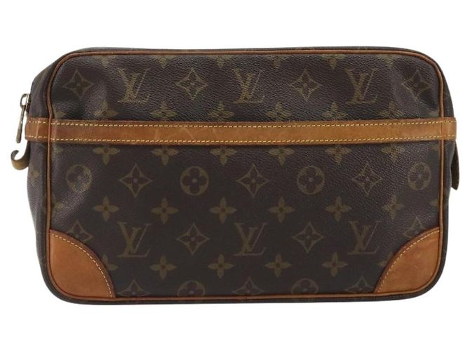 LOUIS VUITTON Monogram Compiegne 28 Clutch M51845 LV Auth 192990 Monogramma - vista 13