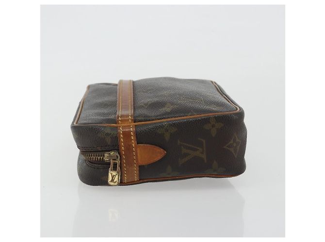 LOUIS VUITTON Monogram Compiegne 23 Clutch M51847 LV Auth 192239 Monogramma - vista 4