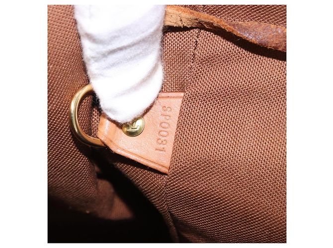 Zaino LOUIS VUITTON Monogram Montsouris GM M51135 LV Auth 191518 Monogramma - vista 12