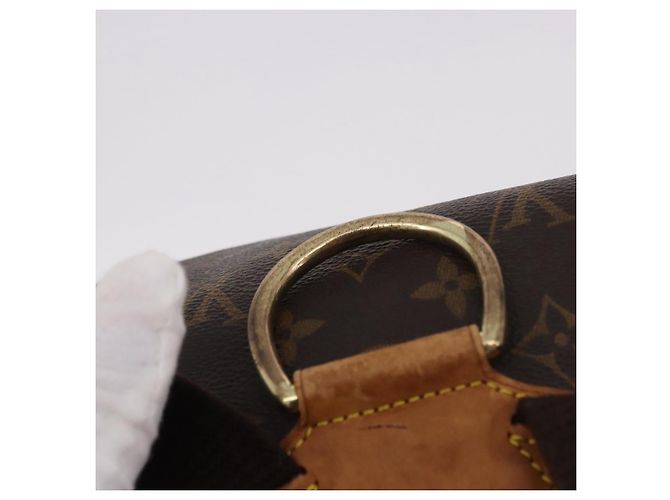 Zaino LOUIS VUITTON Monogram Montsouris GM M51135 LV Auth 191518 Monogramma - vista 14