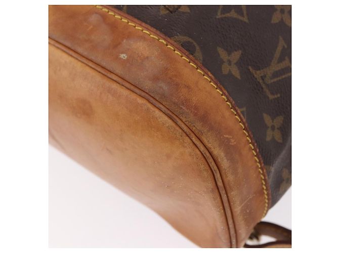 Zaino LOUIS VUITTON Monogram Montsouris GM M51135 LV Auth 191518 Monogramma - vista 17
