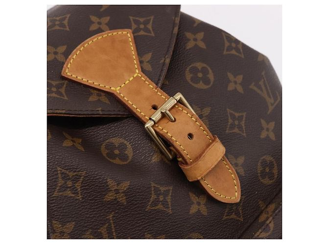 Zaino LOUIS VUITTON Monogram Montsouris GM M51135 LV Auth 191518 Monogramma - vista 21