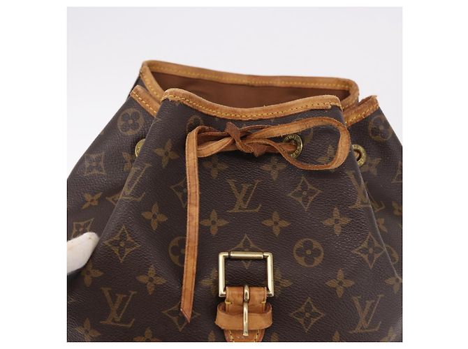 Zaino LOUIS VUITTON Monogram Montsouris GM M51135 LV Auth 191518 Monogramma - vista 23