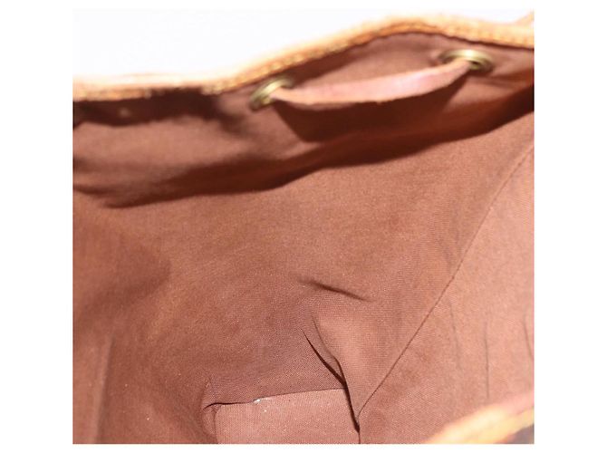 Zaino LOUIS VUITTON Monogram Montsouris GM M51135 LV Auth 191518 Monogramma - vista 26