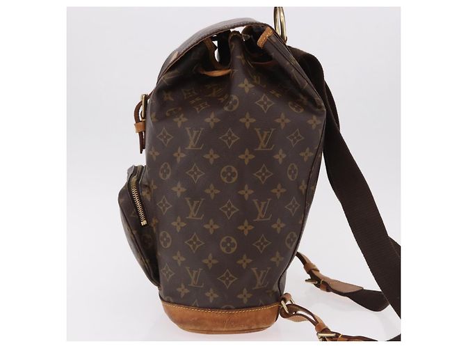 Zaino LOUIS VUITTON Monogram Montsouris GM M51135 LV Auth 191518 Monogramma - vista 4