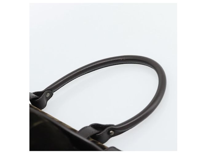 Borsa FENDI Velluto Marrone Oro Auth bs36234 D'oro - vista 14