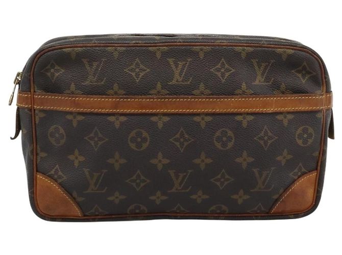 LOUIS VUITTON Clutch Monogram Compiegne 28 M51845 LV Auth 193008 Monogramma - vista 13