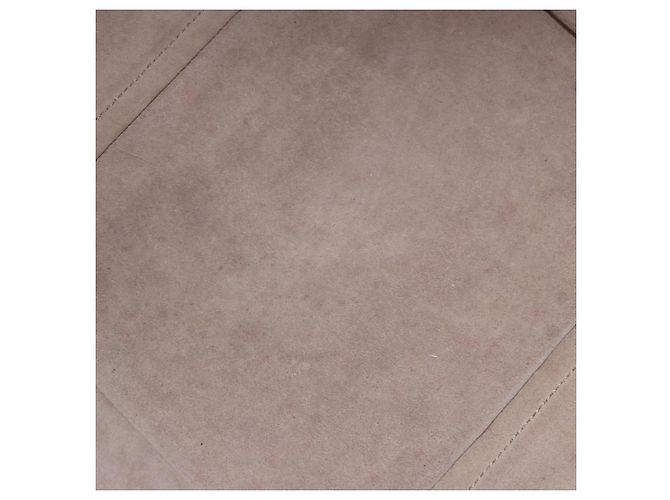 Céline CELINE Big Bag Small Hand Bag Pelle Grigio Argento Auth bs36059M Marrone - vista 10