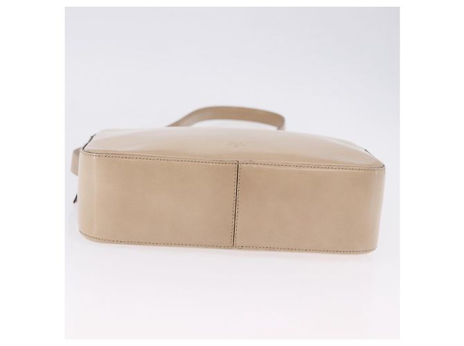 Borsa a Spalla PRADA in Pelle Avorio Argento Auth 192693A Crudo - vista 5