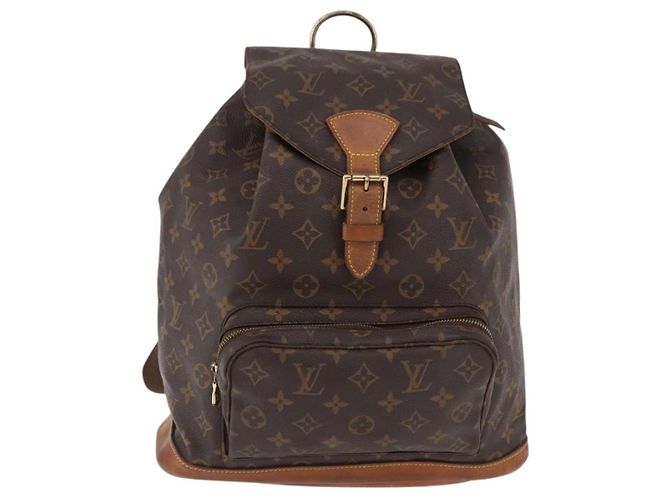 SAC À DOS LOUIS VUITTON Monogram Montsouris GM M51135 LV Auth 191528 Monogramme - vue 13