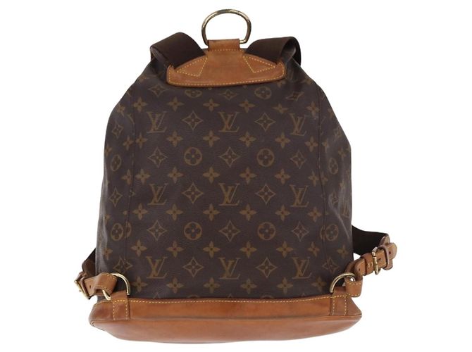 SAC À DOS LOUIS VUITTON Monogram Montsouris GM M51135 LV Auth 191528 Monogramme - vue 2