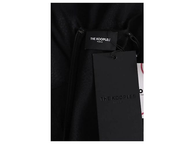 The Kooples Vestido negro - vista 4