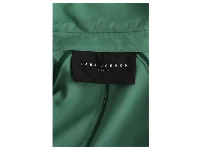 Tara Jarmon Trench verde - vista 5
