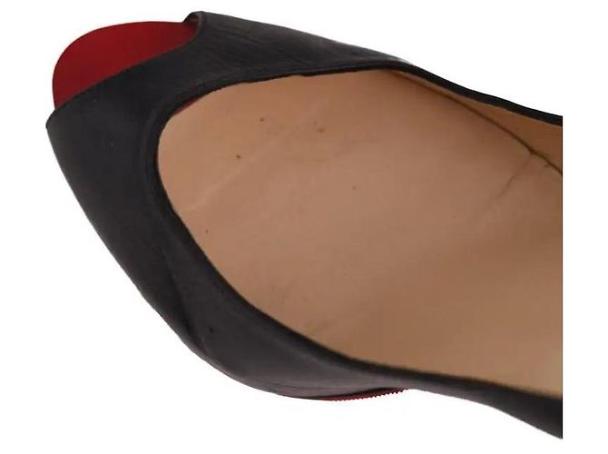 Christian Louboutin Tacchi Very Prive neri Nero - vista 5