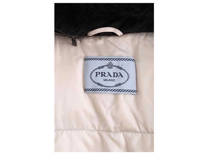 Chaqueta acolchada negra Prada Negro - vista 5