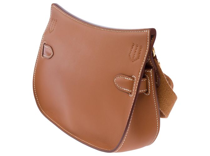 Hermès Borsa HERMES Jypsiere in Pelle Oro - 103749 D'oro - vista 6