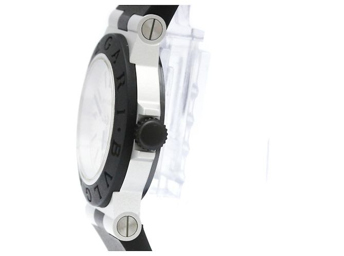 Bulgari Bvlgari Aluminium Rubber Quartz Damenuhr AL29A - Ansicht 4