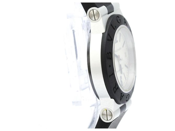 Bulgari Bvlgari Aluminium Rubber Quartz Damenuhr AL29A - Ansicht 8