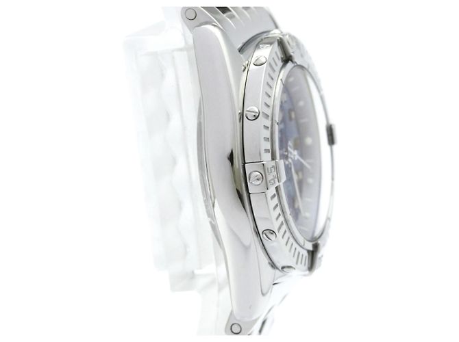 Orologio Breitling Callistino Quadrante MOP Blu Acciaio Quarzo A72345 - vista 9