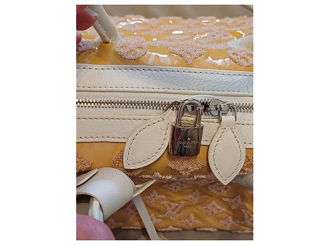 Louis Vuitton Speedy Monogram Dentelle Bianco Monogramma - vista 10