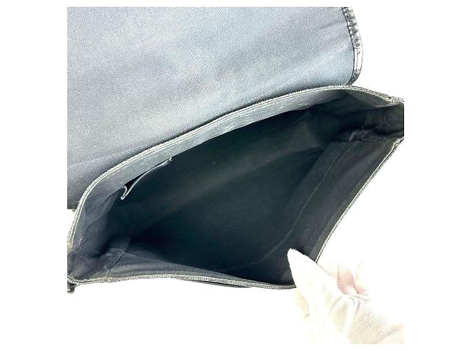 Borsa a tracolla Louis Vuitton Daniel Damier Graphite - vista 8