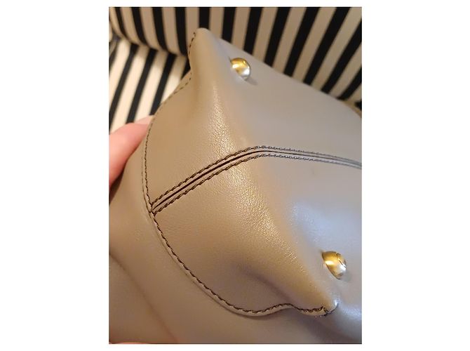 Tod's Ledertasche Taupe - Ansicht 3