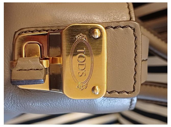 Tod's Ledertasche Taupe - Ansicht 4