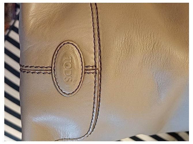 Tod's Ledertasche Taupe - Ansicht 5