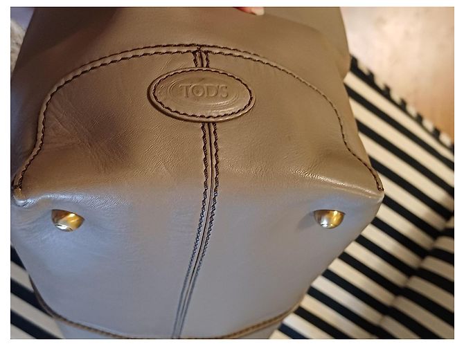 Tod's Ledertasche Taupe - Ansicht 6