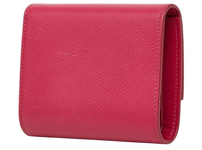 Céline Celine Small Trifold Wallet aus rosa Leder Pink - Ansicht 2