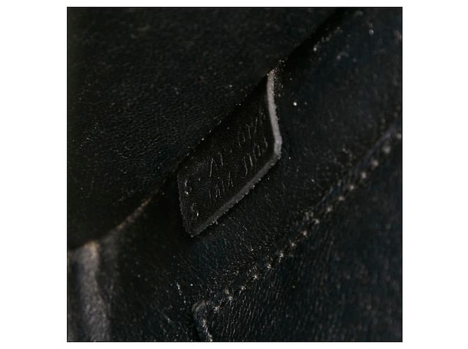 Céline Borsa Celine Luggage Nano Shopper Nero Beige Blu navy - vista 10