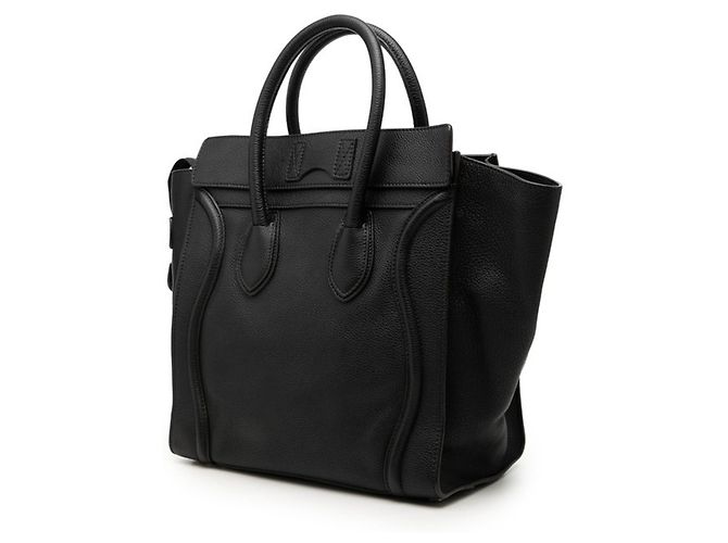 Céline Celine Luggage Mini Handtasche Schwarz - Ansicht 2