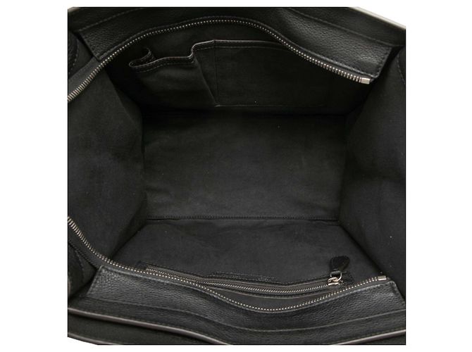 Céline Celine Luggage Mini Handtasche Schwarz - Ansicht 4