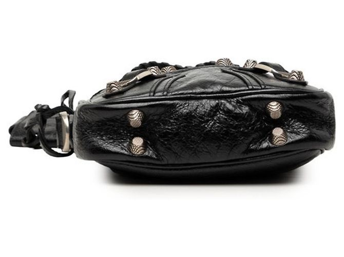 Borsa a tracolla e a spalla Balenciaga Le Cagole Nero - vista 3
