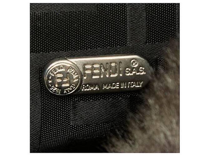 Fendi Zucca Rucksack in Grau Braun - Ansicht 10