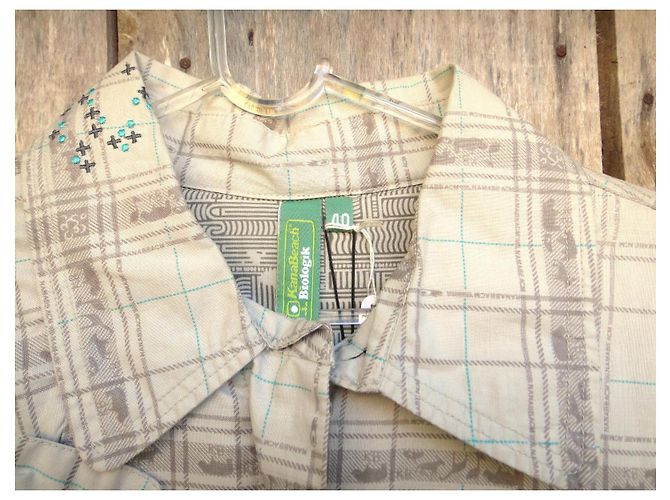 Autre Marque Parka Kanabeach Biologik Blanco Beige - vista 11