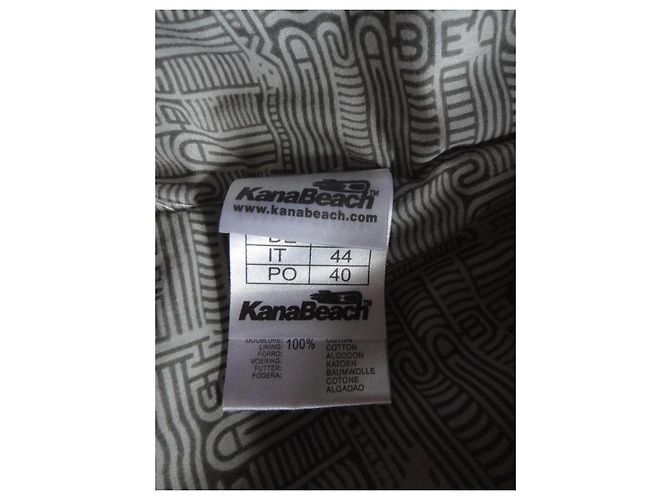 Autre Marque Parka Kanabeach Biologik Blanco Beige - vista 8