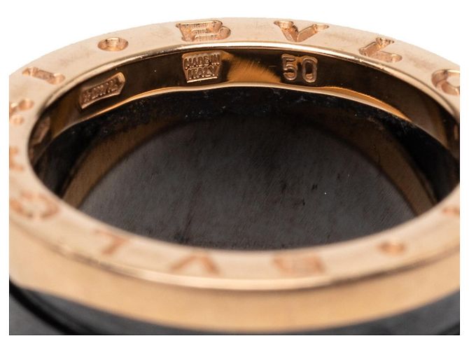 Bvlgari Bulgari B-zero1 4-Band Ring Schwarz - Ansicht 4